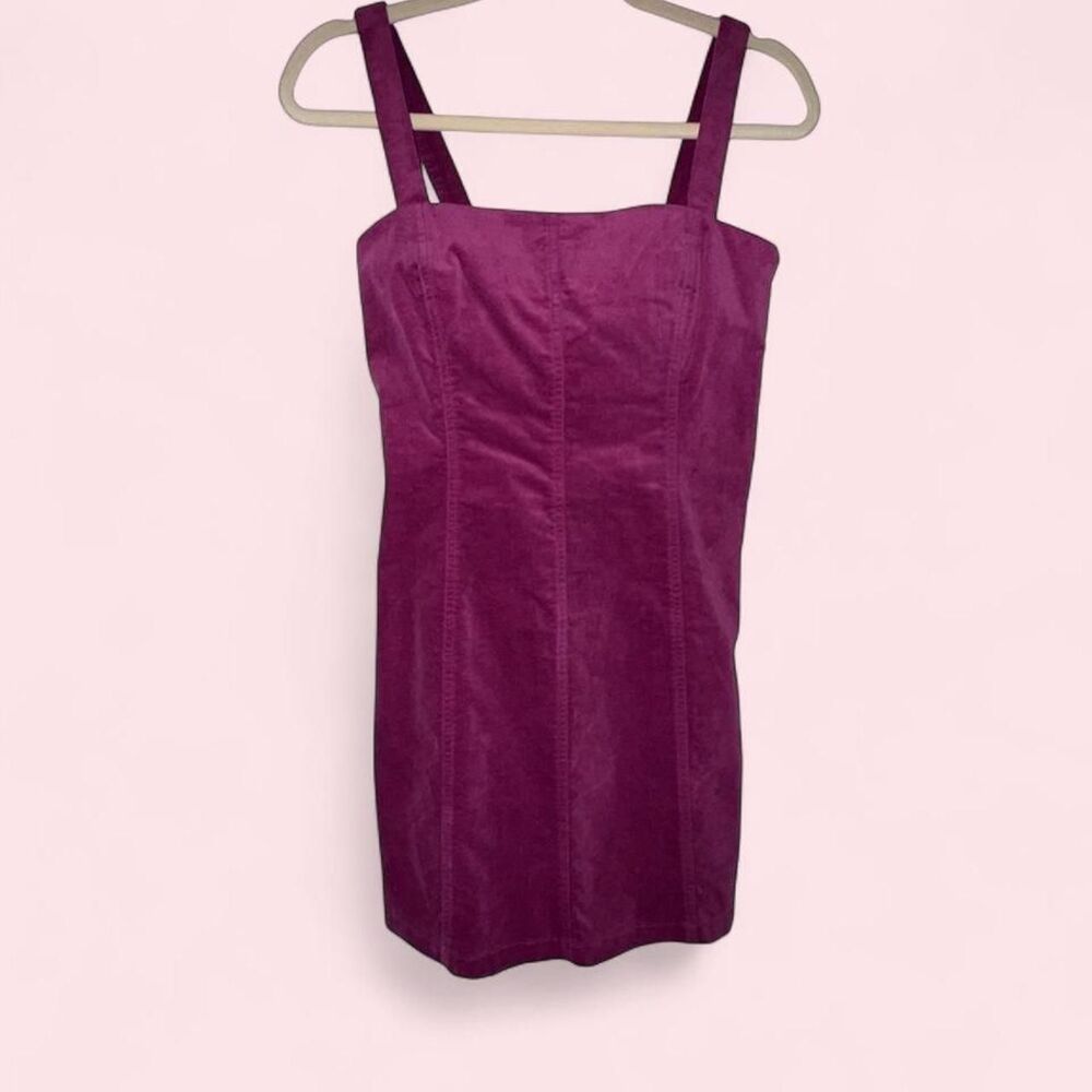 Forever-21 Women's Purple and Pink Dress